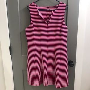 XL pink and navy Lilly Pulitzer dress